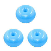 3Pcs Blue Stability Donut Exercise Balls PVC Material Fitness Training