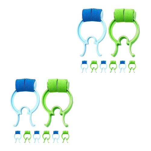 16Pièces Clips Confortables Pom+eva Usage Sport École Maison