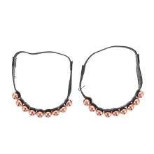 1 Pair Shoelaces Anti-Loose Woman's Imitation Pearls Shoe Buckle