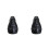 2Pièces Accessoire Sourdine Trombone ABS Noir Usage Instrument 1