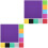 20Pcs Assorted Bright Eva Papers for DIY Scrapbooking and Handcrafting 1