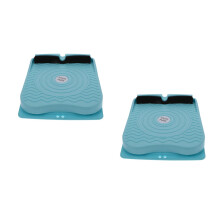 2Pièces Dispositif Fitness Mollets Pieds ABS Stable Portable