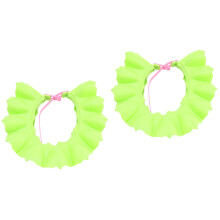 2Pcs Green Infant Shower Cap Soft Tpe Baby Hair Washing Protector