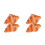 4Pcs PU Artificial Croissant Rolls Brown Realistic Food Model Props 1