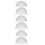 45Pcs Thick Plastic Protractor 180 Degree for Accurate Angle Measuring 1