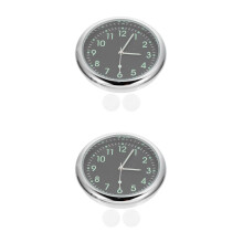2St Stick on Metalen Digitale Auto Compacte Decoratieve
