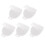 5Pcs Compact Transparent Tooth Storage Cases Durable PP Denture Boxes 1