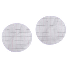 2Pcs Funny DIY Carpet Embroidery Base Cloth Durable White Fabric