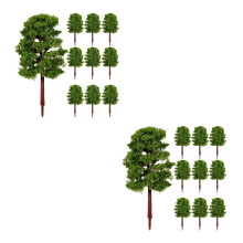 40St Groene Landschapsboom Plastic Voor Architectuurmodel