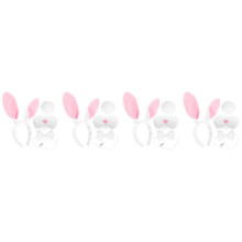 4Ensembles Accessoires Costume Oreilles Pâques Pour Fête