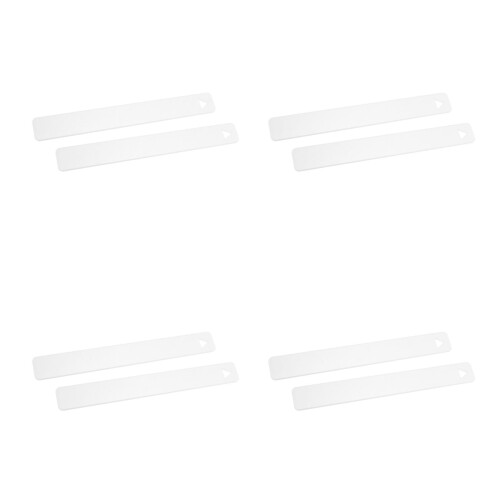 4Paires Règle Pour Argile Uniforme Usage Simple