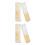 4Pièces Boîtes Transparentes PP Hermétiques Pour Biscuits Snacks 1