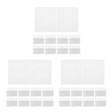 3600Pièces Lingettes Coton Douces Blanches Pour
