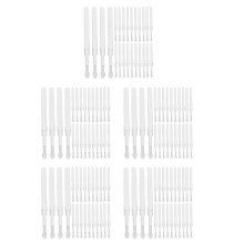 300Pièces Applicateurs Silicone Voyage Brosse
