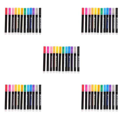 60Pièces Marqueurs Peinture Multi-Usage Colorés Pour Bureau