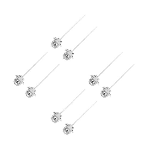 8Pièces Accessoires Suspendus Chapeau Cowboy Boule Miroir