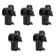 5Pièces Support Projecteur Pivot ABS Réglable Pour Usage Maison Noir
