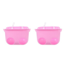 2Pièces Panier Enfant Rose Accessoire Durable Multifonction