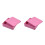 2Pièces Boîtes En Étain Rose Couvercle, Rangement Élégant 1