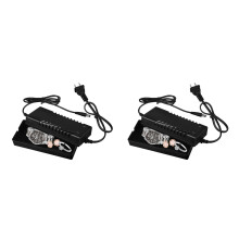 2Pièces Secret Chargeur Factice Noir Pour
