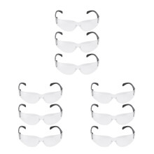 Black Transparent Cycling Glasses Lightweight Outdoor Eyewear