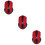 3Pcs Wireless Laptop Mouse Foldable Portable for Gaming 1