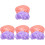 8Pièces Bonnets Satin Variés Pour Spa 4