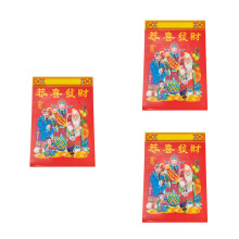 3Pcs Chinese Calendar 2023 Household Daily Wall Hanging Calendar