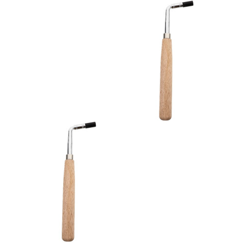 2Pcs Reliable Handheld Piano Tuning Spanner Tool Metal Instrument