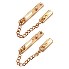 2Pcs Durable Stainless Steel Door Chain Guard Security Lock for Home