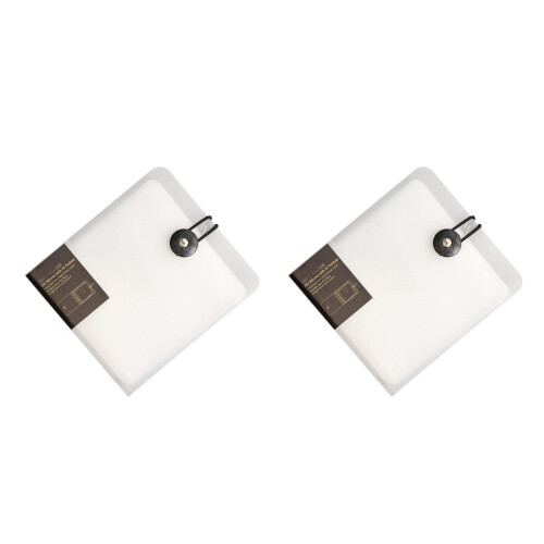 2 Pcs Units Cd Bag Storage Organizer Folder Travel