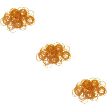 1500Pcs Orange Natural Rubber Bands for Office Packing Elastic