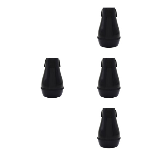4Pièces Accessoire Trombone ABS Noire Sourdine Ténor