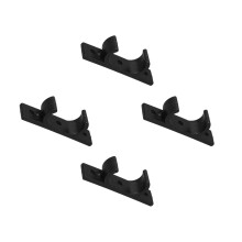 4Pièces Fixation De Wagon Noir Antidérapant