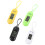 12Pcs Assorted Color Examination Clip-on Watches Student Keychain 1