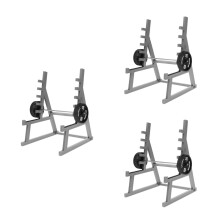 3Ensembles Haltères Miniatures Fitness Noires Accessoires Maison Mini