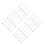 40Ensembles Support D'éventail Robuste Fer Bois Design Courte 1