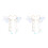4Pièces Boucles D'oreilles Sirène En Alliage Pour Filles 1