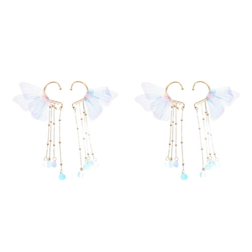 4Pièces Boucles D'oreilles Sirène En Alliage Pour Filles