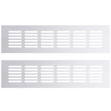 2 Pcs Shoe Cabinet Air Vent Under Floor Deflector