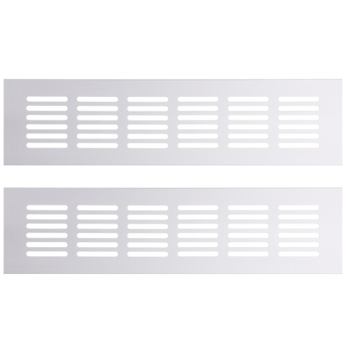 2 Pcs Shoe Cabinet Air Vent Under Floor Deflector
