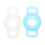 2 Pcs Pet Case Tracker Case Holder Travel 6.2x3.6x1cm 1