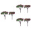 30Pcs Multi Mini Trees Garden Decorations for Fairy World Scenery 1