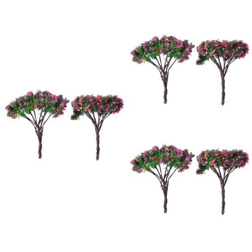 30Pcs Multi Mini Trees Garden Decorations for Fairy World Scenery