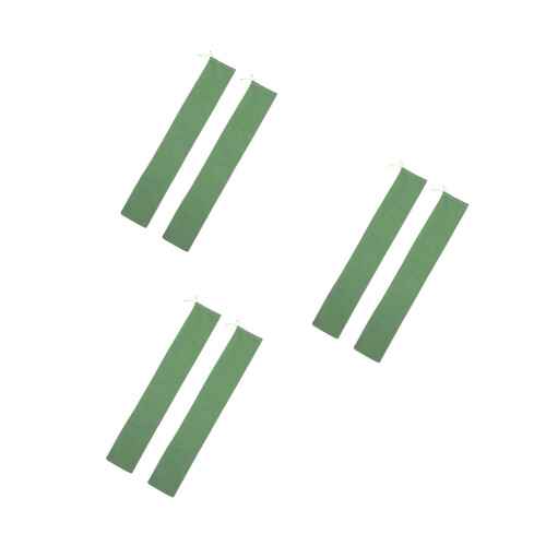 6Pièces Sable Pour Inondation Durable Vert En Toile Réutilisable