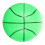 1Ballon Basket PVC Vert Clair Pour Jeux Enfants 1