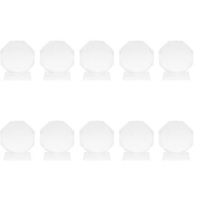 10Pièces Trophées Transparente Décoratifs Adulte Enfants