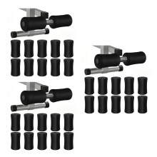 36Pcs Protective Sponge Roller Covers for Gym Leg Curl Machine Pads