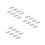 24Pcs Durable Silver Metal Case Latch Toggle for Home Use 1
