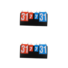 2 Pcs Portable Sports Scoreboard, Tennis Professional For Basketball